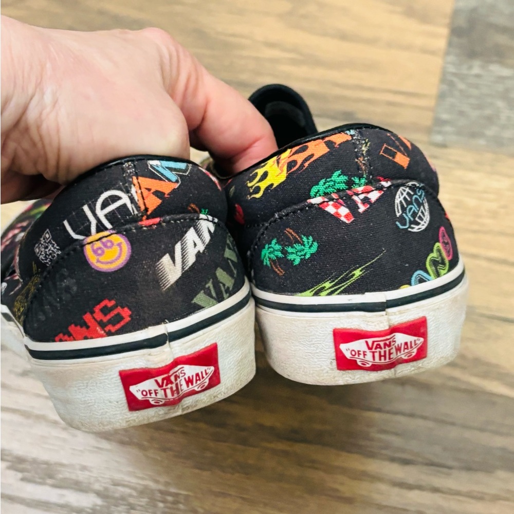 *Vans Off-the-Wall multi-logo sneakers 8.5 - Picture 4 of 7